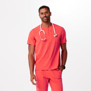 Rochester Henley Scrub Top