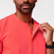 Rochester Henley Scrub Top