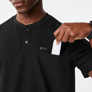 Nome Henley Scrub Top