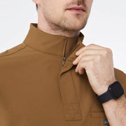 Indestructible Mock Neck Scrub Top