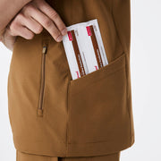 Indestructible Mock Neck Scrub Top